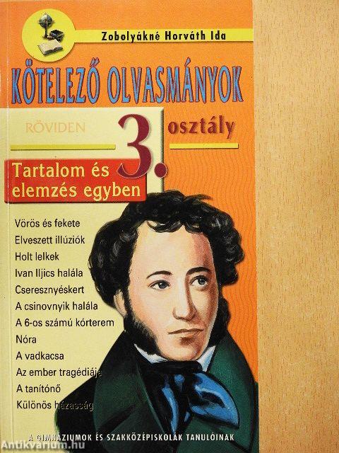 Kötelező olvasmányok röviden - 3. osztály