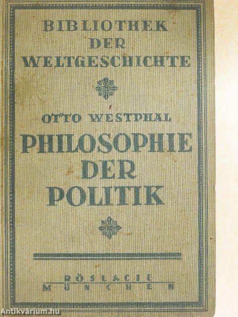 Philosophie der Politik