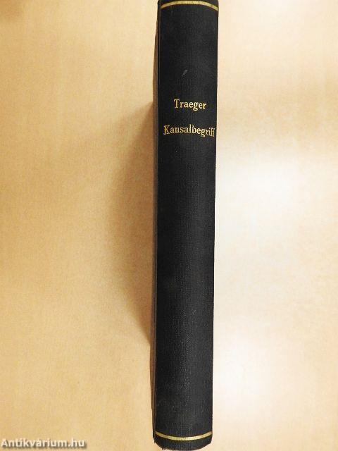 Der Kausalbegriff im Straf- und Zivilrecht