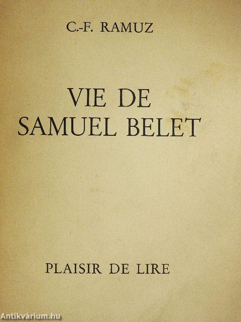 Vie de Samuel Belet