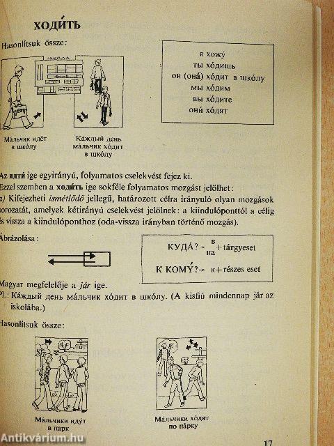 Mozgást jelentő orosz igék