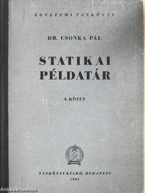 Statikai példatár I.