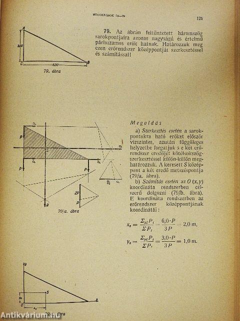 Statikai példatár I.
