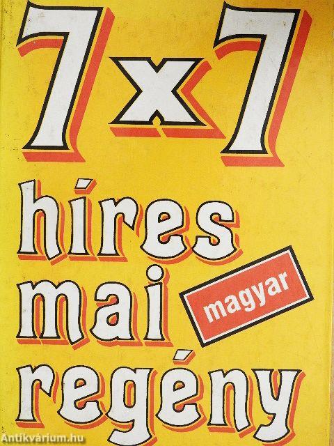 7x7 híres mai magyar regény