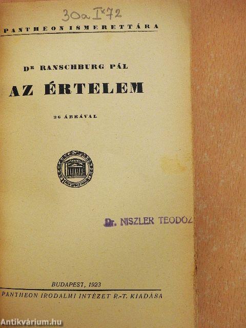 Az emberi elme I. (töredék)