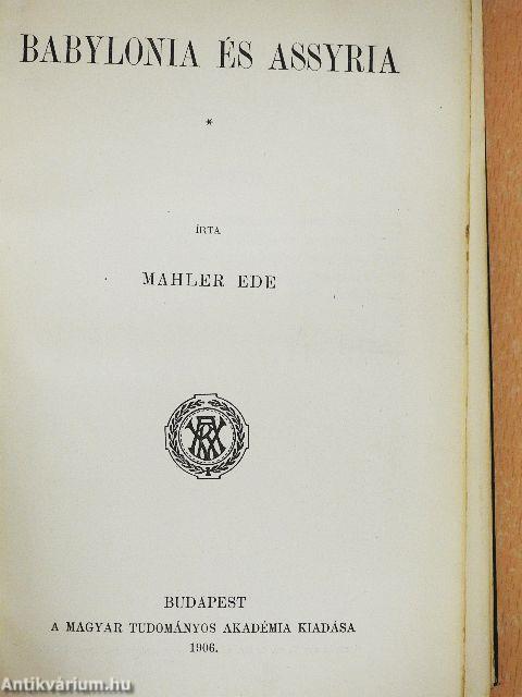 Babylonia és Assyria