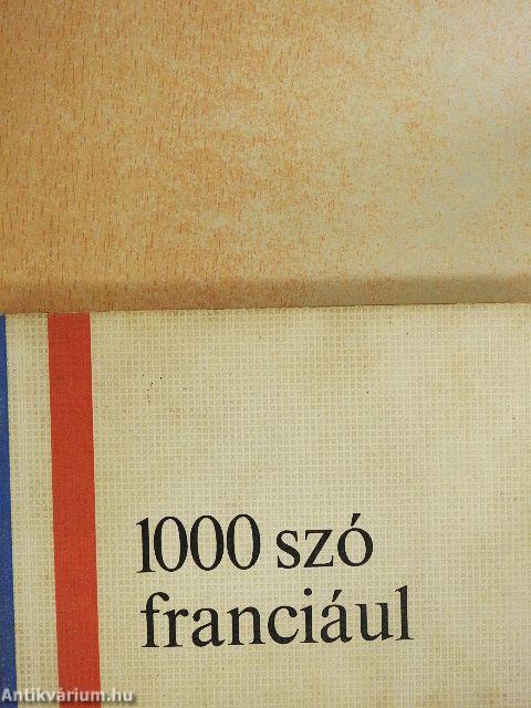 1000 szó franciául 