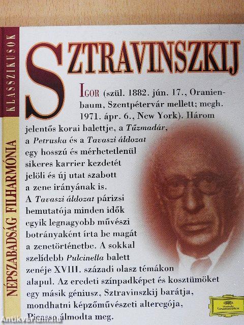 Sztravinszkij - CD-vel