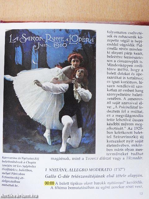 Sztravinszkij - CD-vel