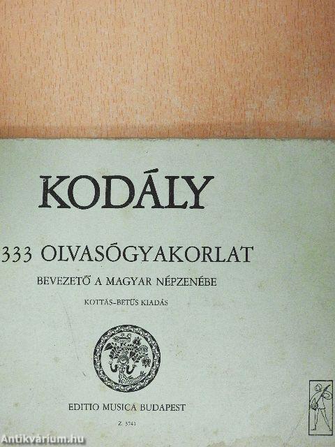 333 olvasógyakorlat