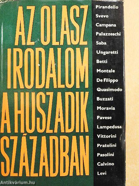 Az olasz irodalom a huszadik században