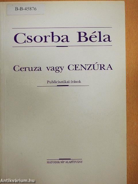 Ceruza vagy Cenzúra