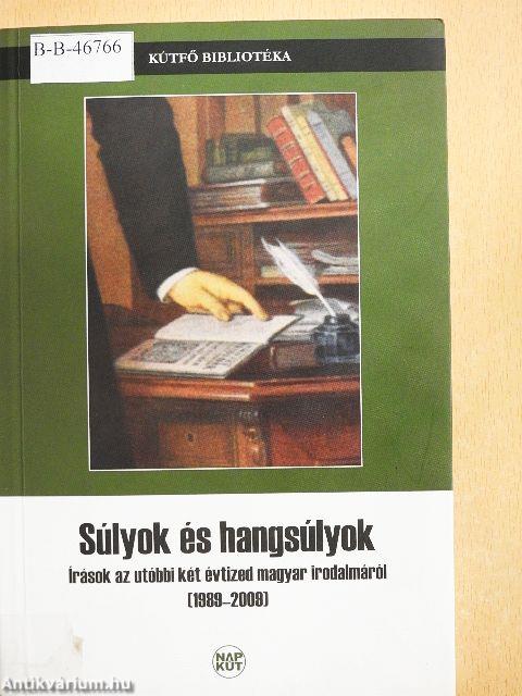 Súlyok és hangsúlyok