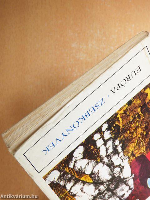 "95 kötet az Európa Zsebkönyvek sorozatból (nem teljes sorozat)"