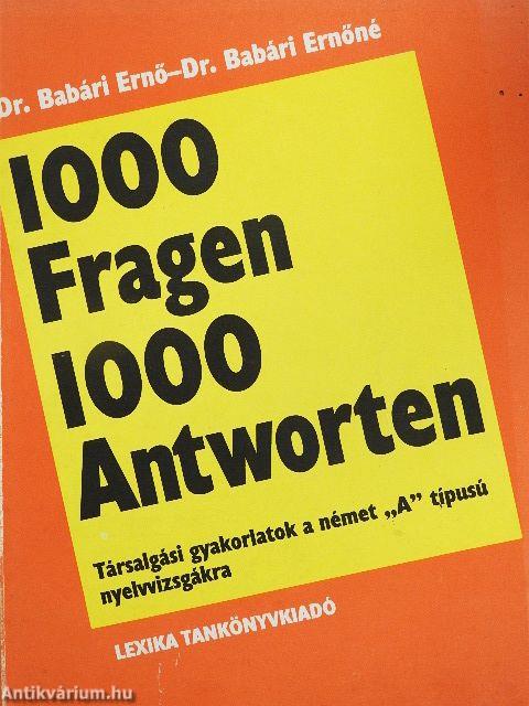 1000 Fragen 1000 Antworten