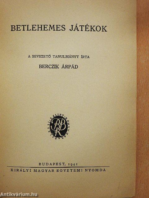 Betlehemes játékok