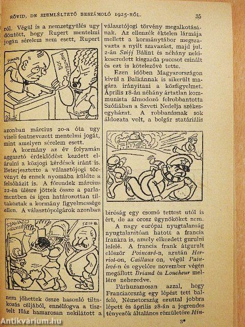 A Magyarság Évkönyve az 1926-ik esztendőre