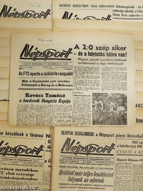 Népsport 1968. (nem teljes évfolyam)
