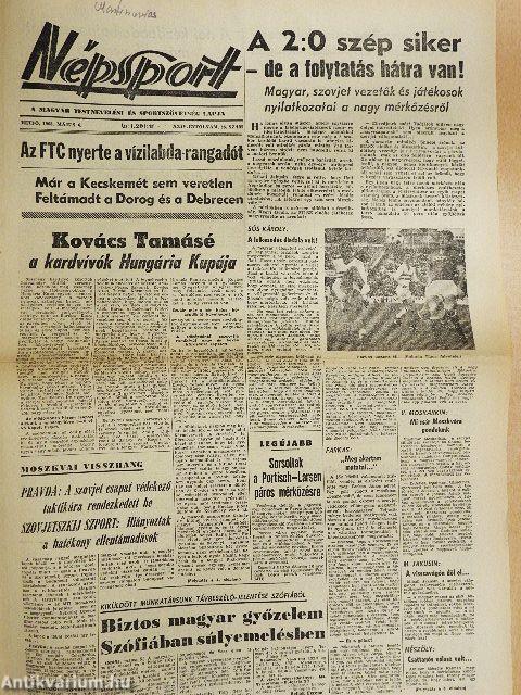 Népsport 1968. (nem teljes évfolyam)