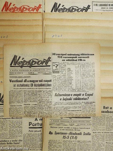 Népsport 1966. (nem teljes évfolyam)