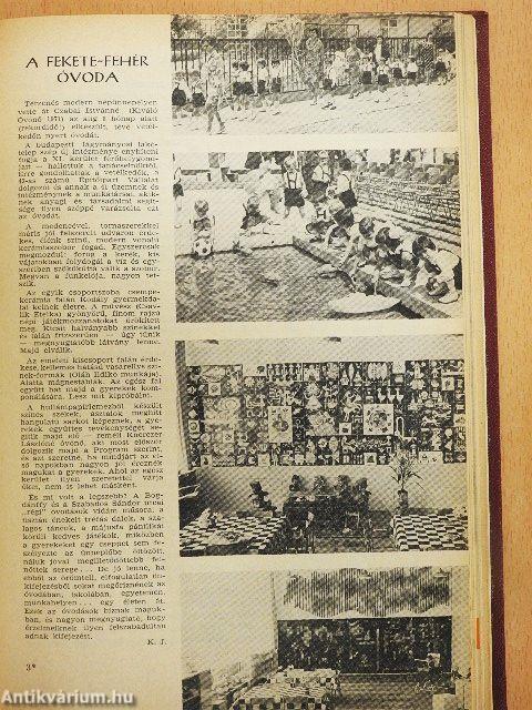 Óvodai nevelés 1971. (nem teljes évfolyam)