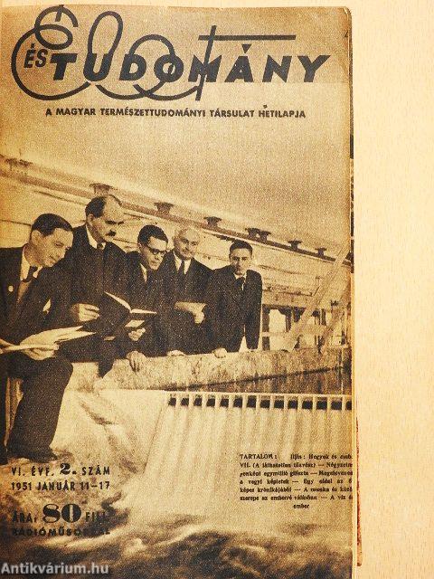 Élet és Tudomány 1951. (nem teljes évfolyam) 