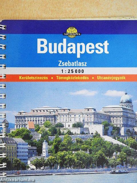 Budapest zsebatlasz