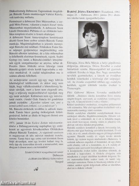 Pedagógusok arcképcsarnoka 2013