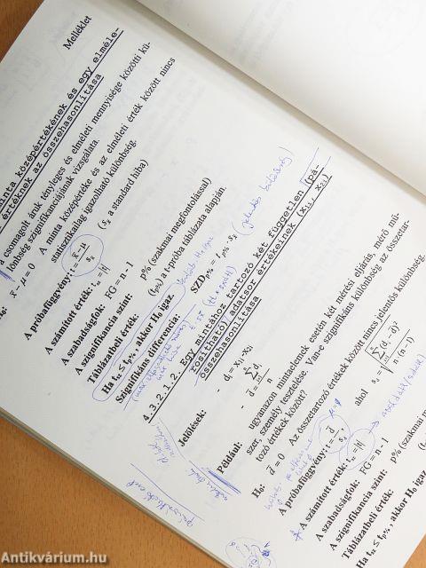 Statisztika példatár