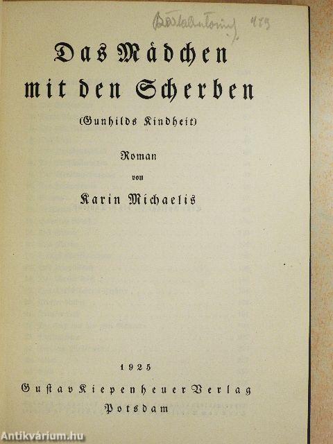Das mädchen mit den Scherben (gótbetűs)