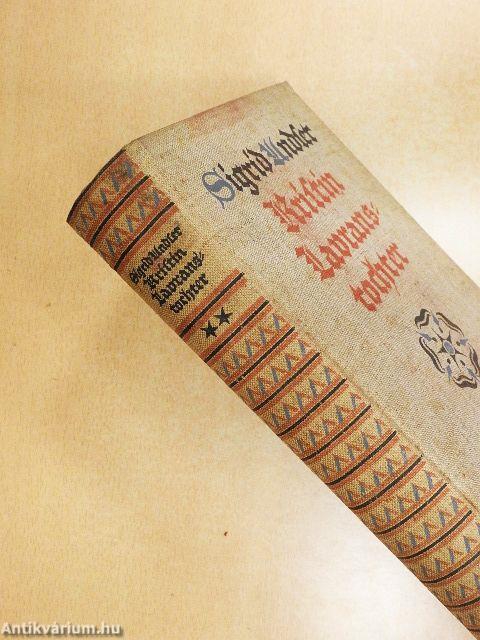 Kristin Lavranstochter - Die Frau (gótbetűs)