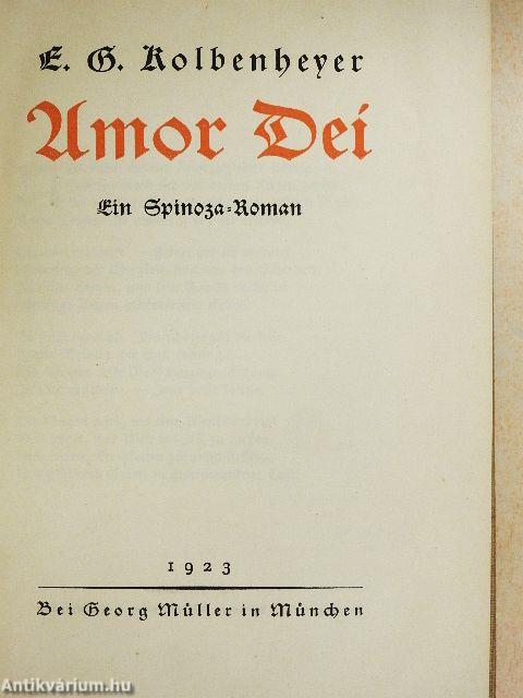 Amor Dei (gótbetűs)