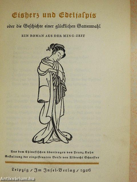 Eisherz und Edeljaspis (gótbetűs)