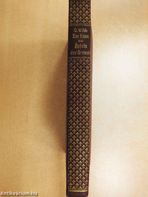 Oscar Wildes Sämtliche Werke in deutscher Sprache 4. (gótbetűs)