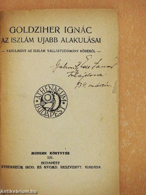 Az iszlám ujabb alakulásai