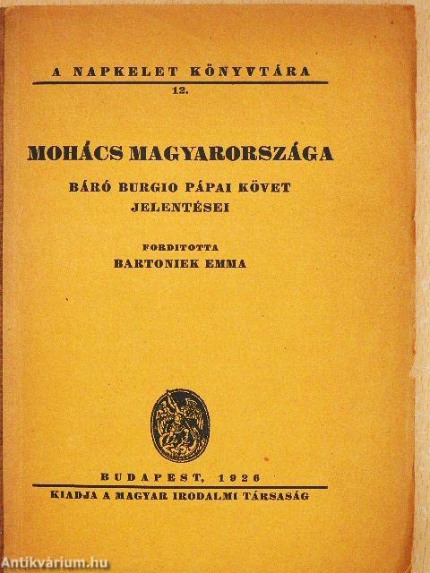 Mohács Magyarországa