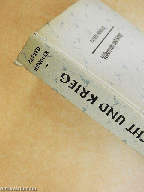 Völkerrecht und Krieg