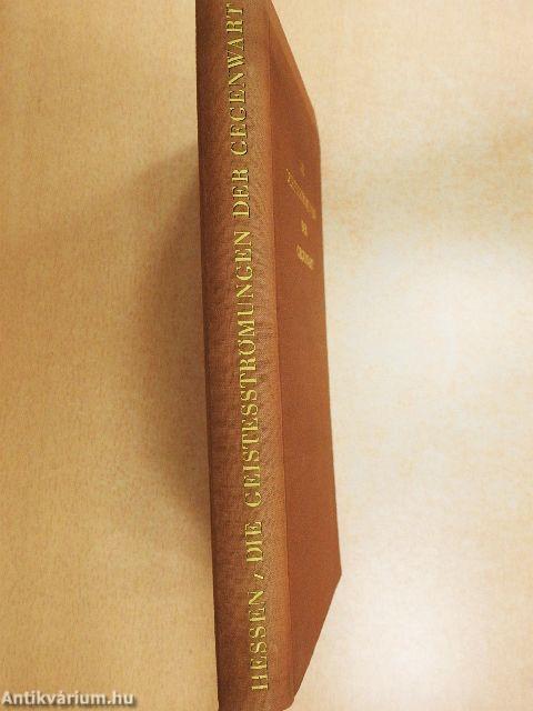 Die Geistesströmungen der Gegenwart