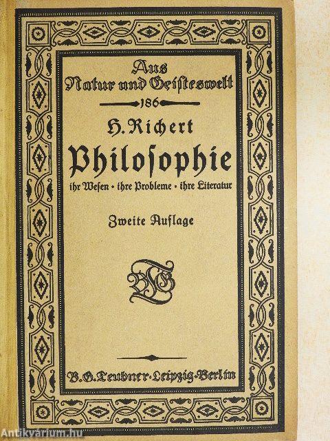 Philosophie (gótbetűs)