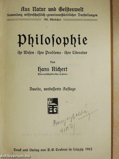 Philosophie (gótbetűs)