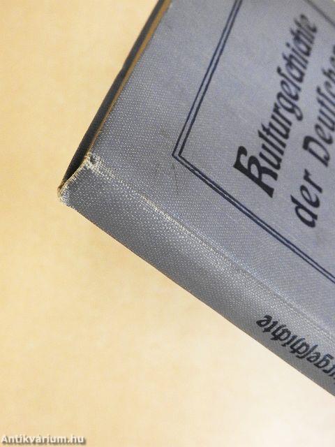 Kulturgeschichte der Deutschen im Mittelalter (gótbetűs)