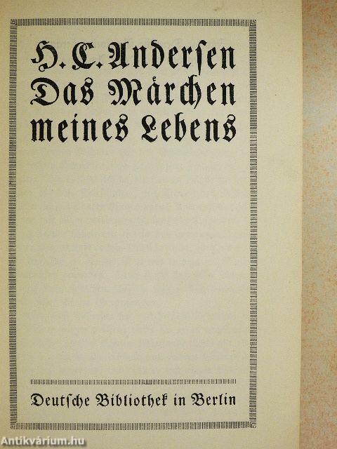 Das Märchen meines Lebens (gótbetűs)