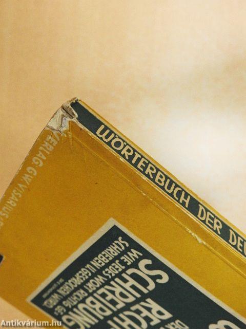 Wörterbuch der deutschen Rechtschreibung und Erklärung der Fremdwörter (gótbetűs)