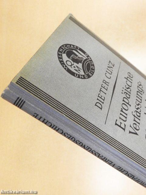 Europäische Verfassungsgeschichte der Neuzeit (gótbetűs)