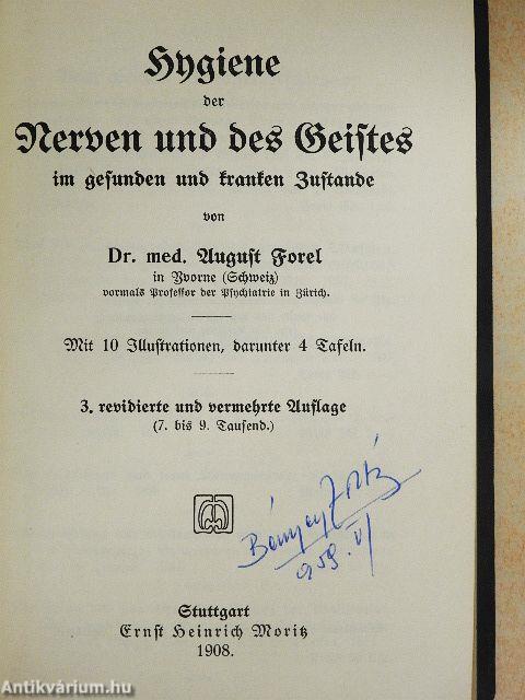 Hygiene der Nerven und des Geistes (gótbetűs)