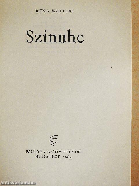 Szinuhe