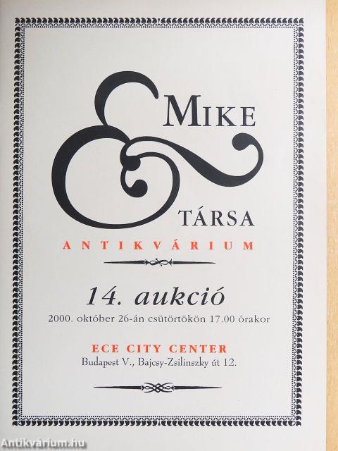 Mike és Társa Antikvárium 14. Aukció