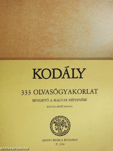 333 olvasógyakorlat