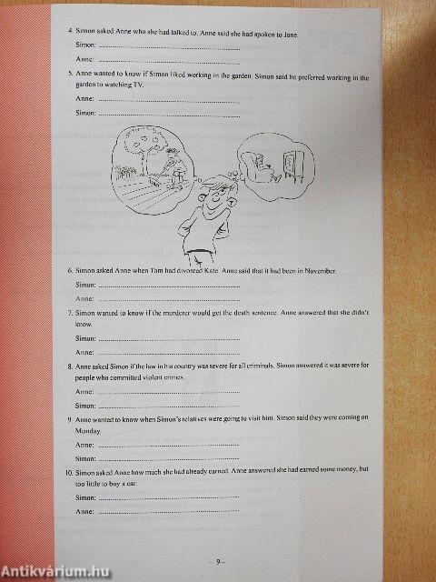 Angol nyelv kezdőknek - Gyakorlat IV.