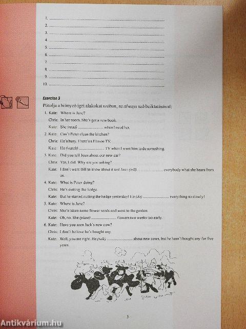 Angol nyelv kezdőknek - Gyakorlat IV.